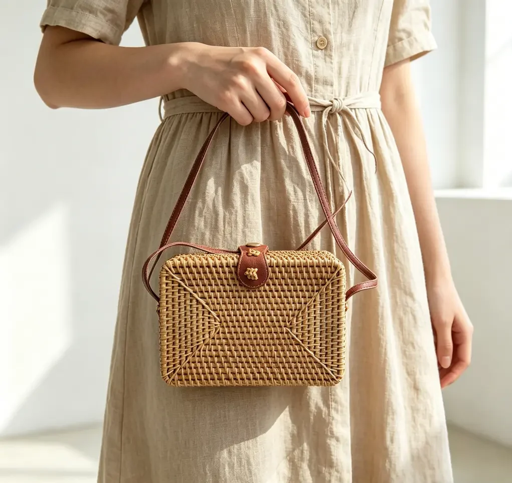 Handwoven Rattan Bags: Fashion Meets Sustainability